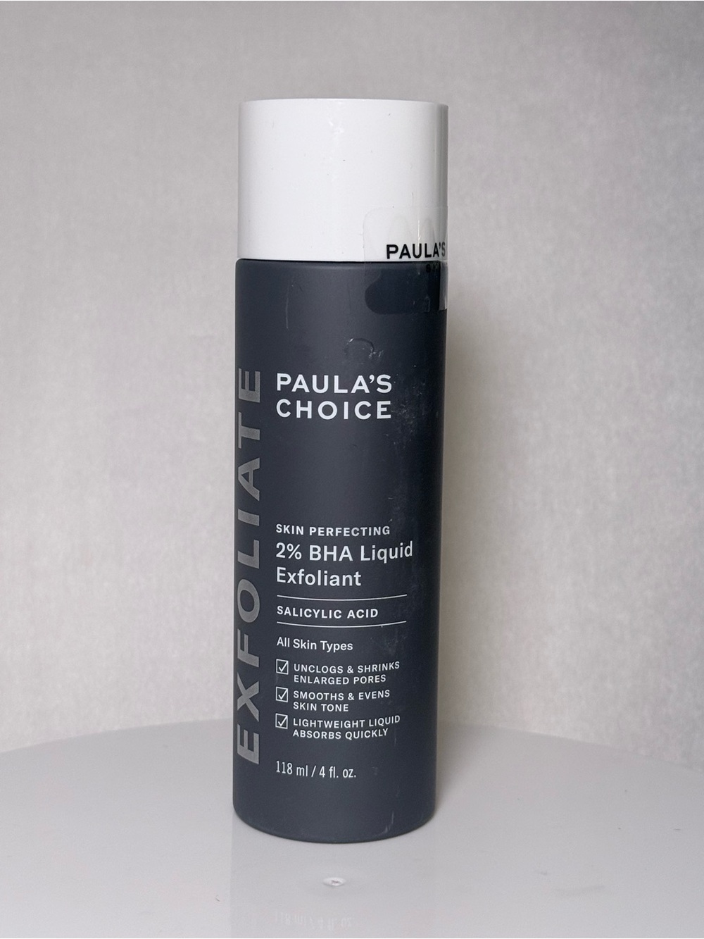 Paula's Choice Skin Perfecting 2% BHA  Exfoliant Salicylic Acid, 4 fl oz Ex 7/27
